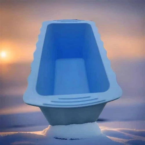 Mini ice cube tray with dozens of small cells