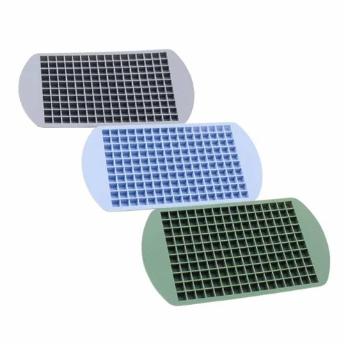 Large square ice cube tray with deep cavities